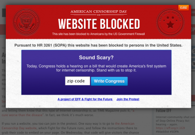 SOPA Blocker